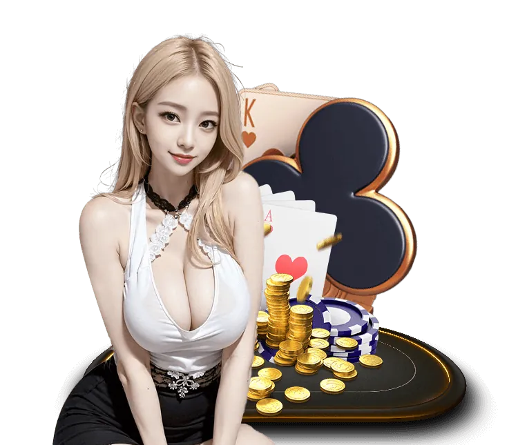 Bàn Poker trực tuyến với dealer và chip cược
